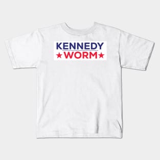 Robert Kennedy RFK Jr. Worm 2024 Kids T-Shirt